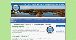 Desktop Screenshot of clandonald.org